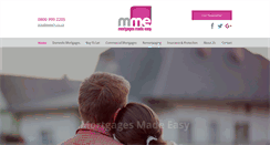 Desktop Screenshot of mortgagesbymme.co.uk